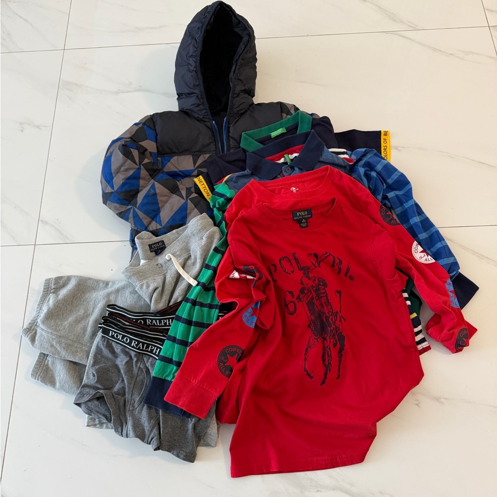 Lot of boys clothing